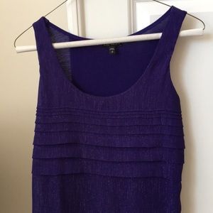 Purple shimmer tank